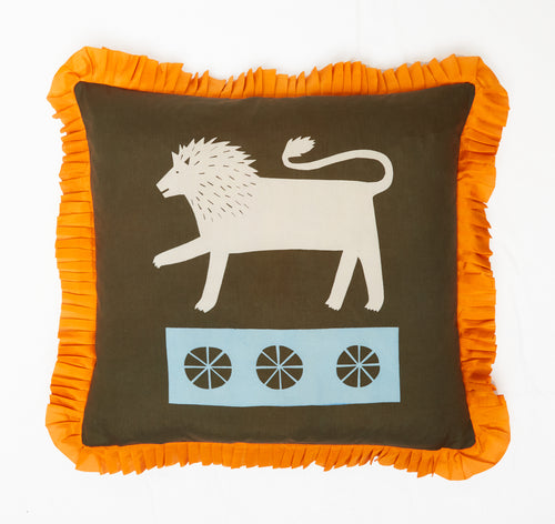 Frilly Lion Cushion