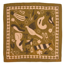 Load image into Gallery viewer, Passerine Silk Scarf