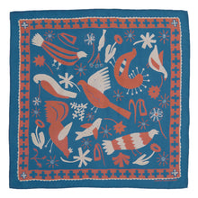 Load image into Gallery viewer, Passerine Silk Scarf