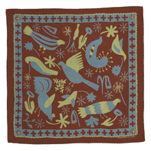 Load image into Gallery viewer, Passerine Silk Scarf