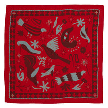 Load image into Gallery viewer, Passerine Silk Scarf