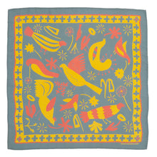 Load image into Gallery viewer, Passerine Silk Scarf