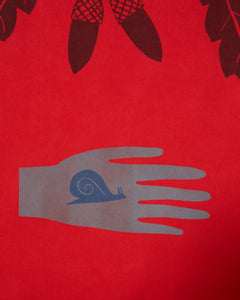 Snail in Hand Banner