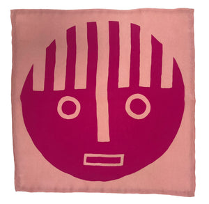 Dot Face Silk Flag