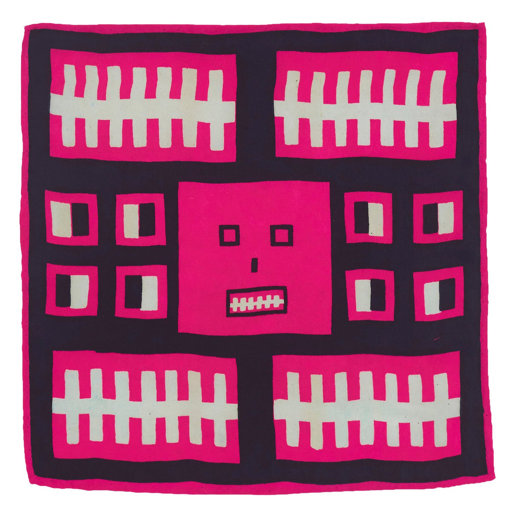 Square Face Silk Flag