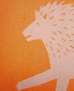 Butterfly and Lion Banner