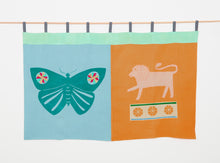 Load image into Gallery viewer, Butterfly and Lion Banner