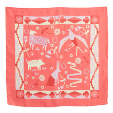 Load image into Gallery viewer, Pink Caucasus Scarf