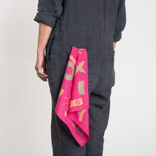 Load image into Gallery viewer, Heart-in-Hand Silk Scarf