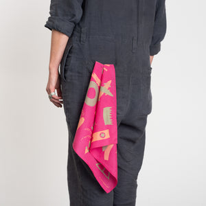 Heart-in-Hand Silk Scarf