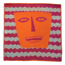 Load image into Gallery viewer, Funny Face Silk Flag