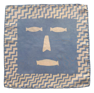 ZigZag Face Silk Flag