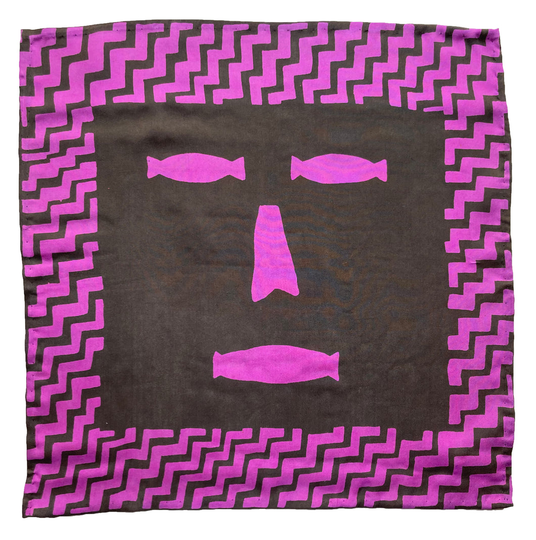 ZigZag Face Silk Flag