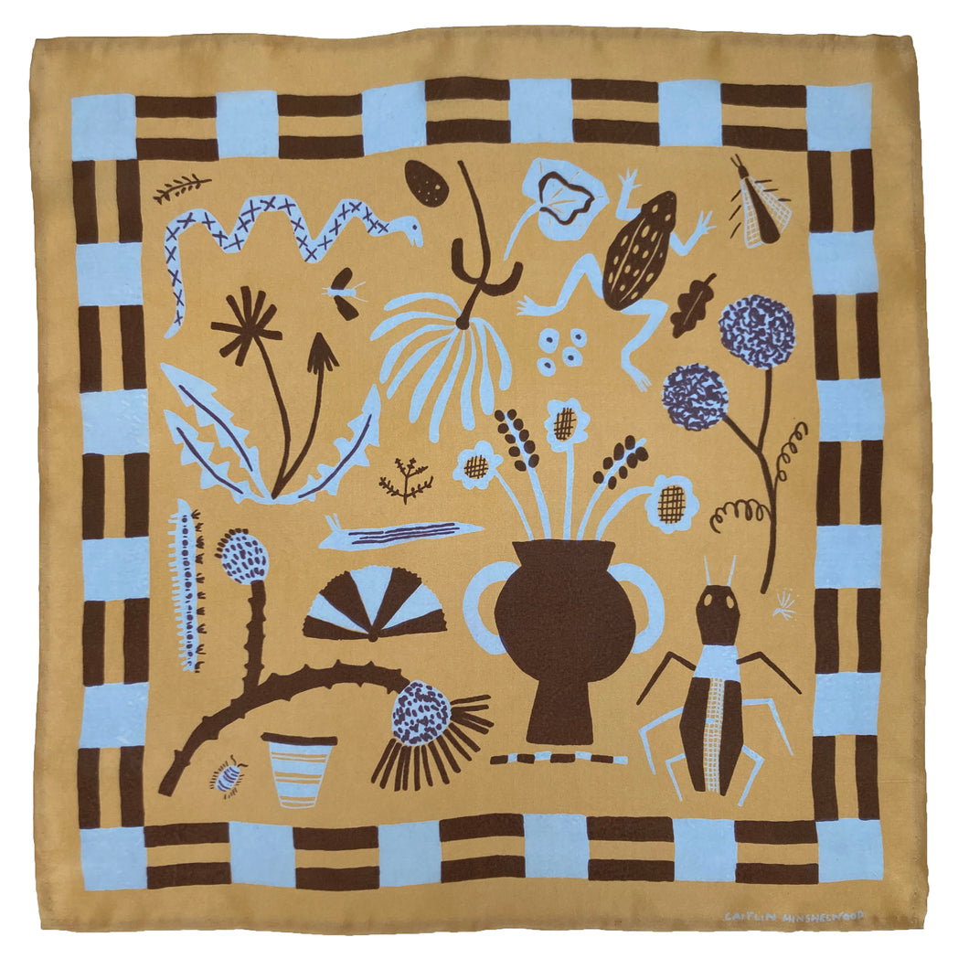 Field Notes Sand Silk Scarf