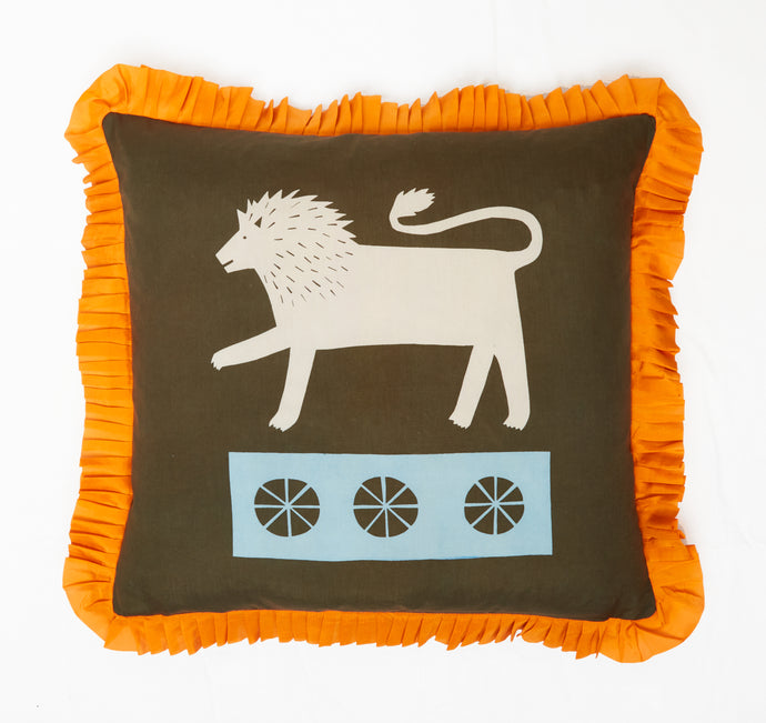 Frilly Lion Cushion